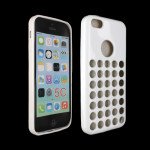Wholesale iPhone 5C Colorful TPU Case (White)
